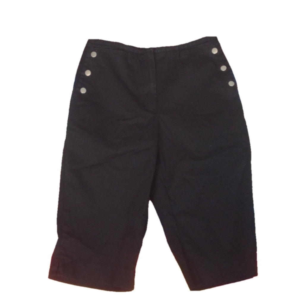 Talbot's petites black shorts size 2 petite